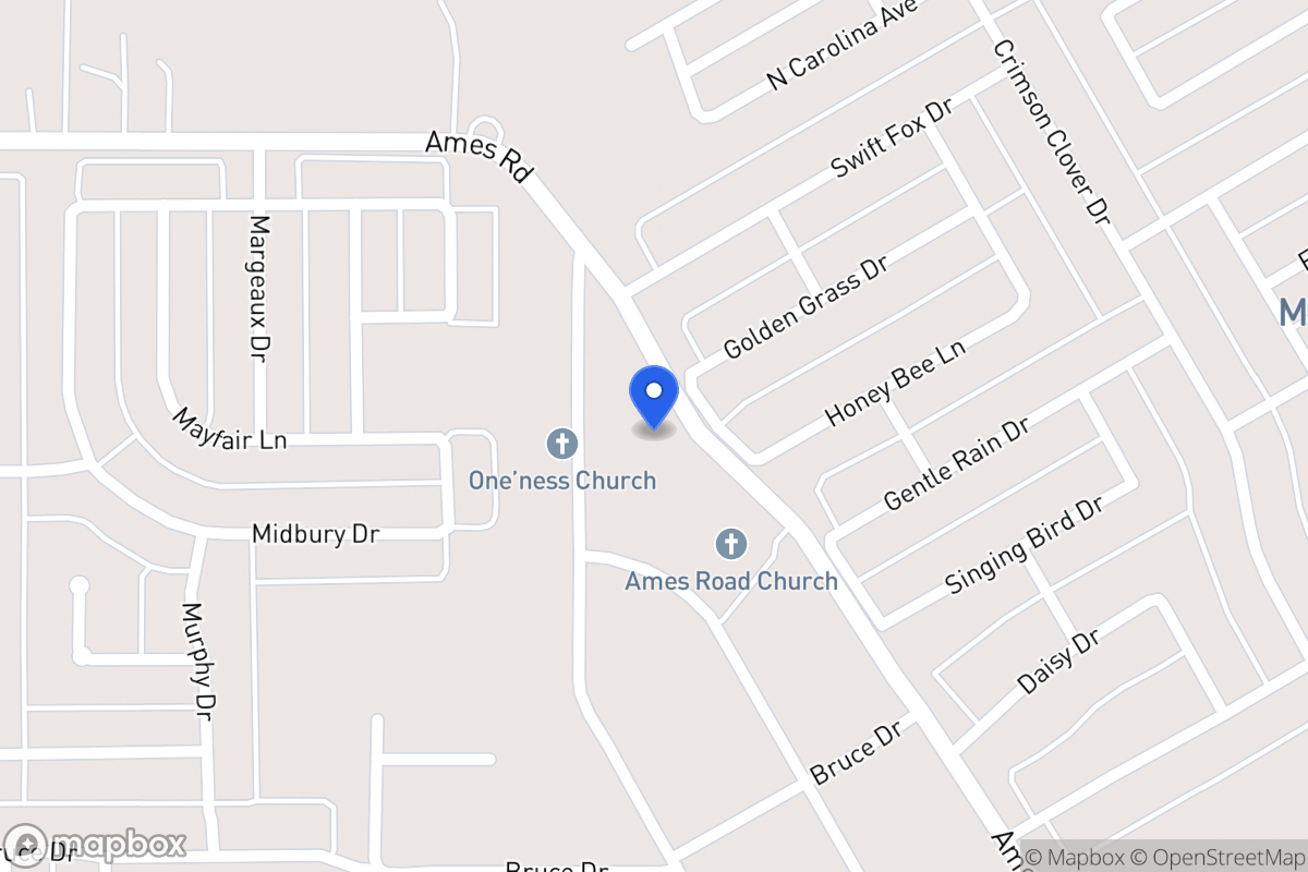 Map of 3201 Ames Rd