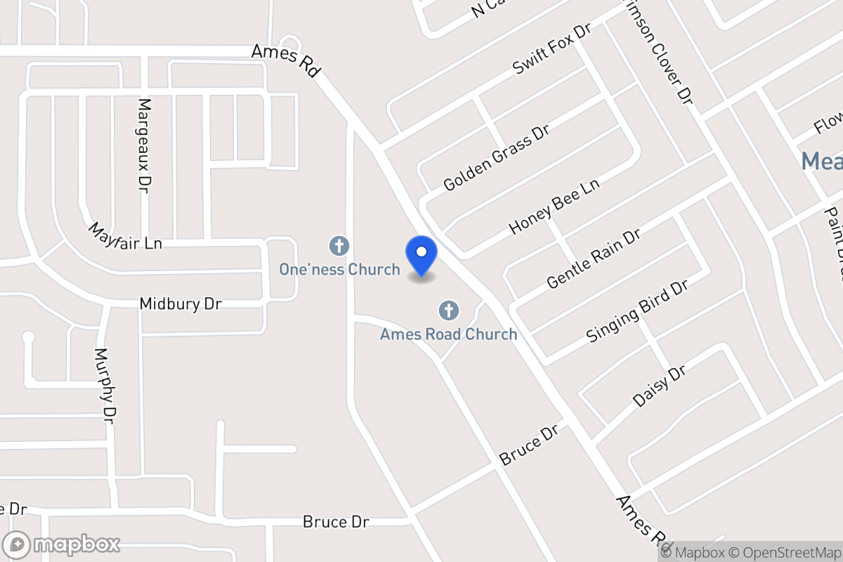 Map of 3100 Ames Rd
