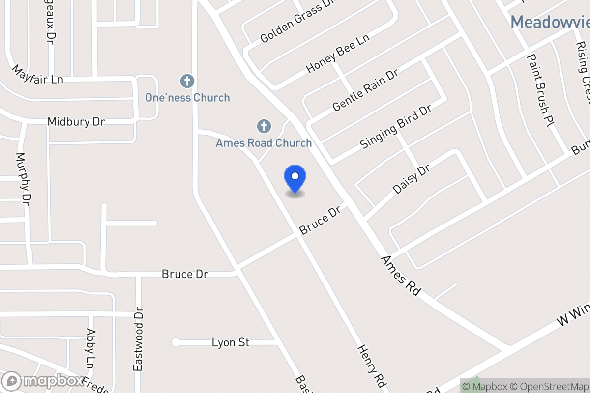 Map of 3032 Henry Rd