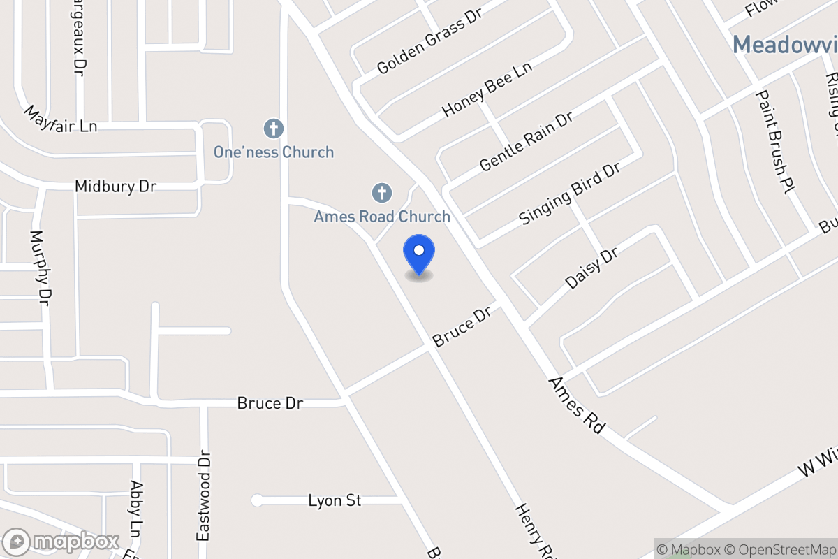 Map of 3036 Henry Rd