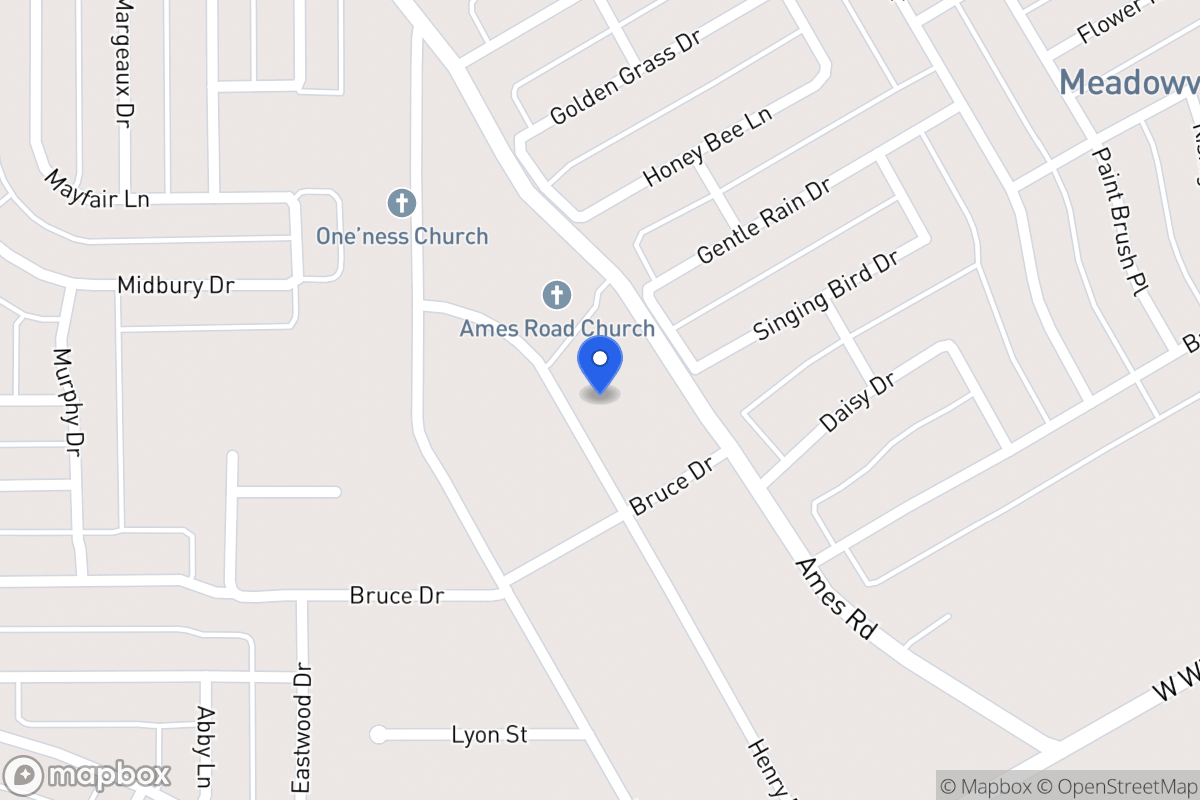 Map of 3038 Henry Rd
