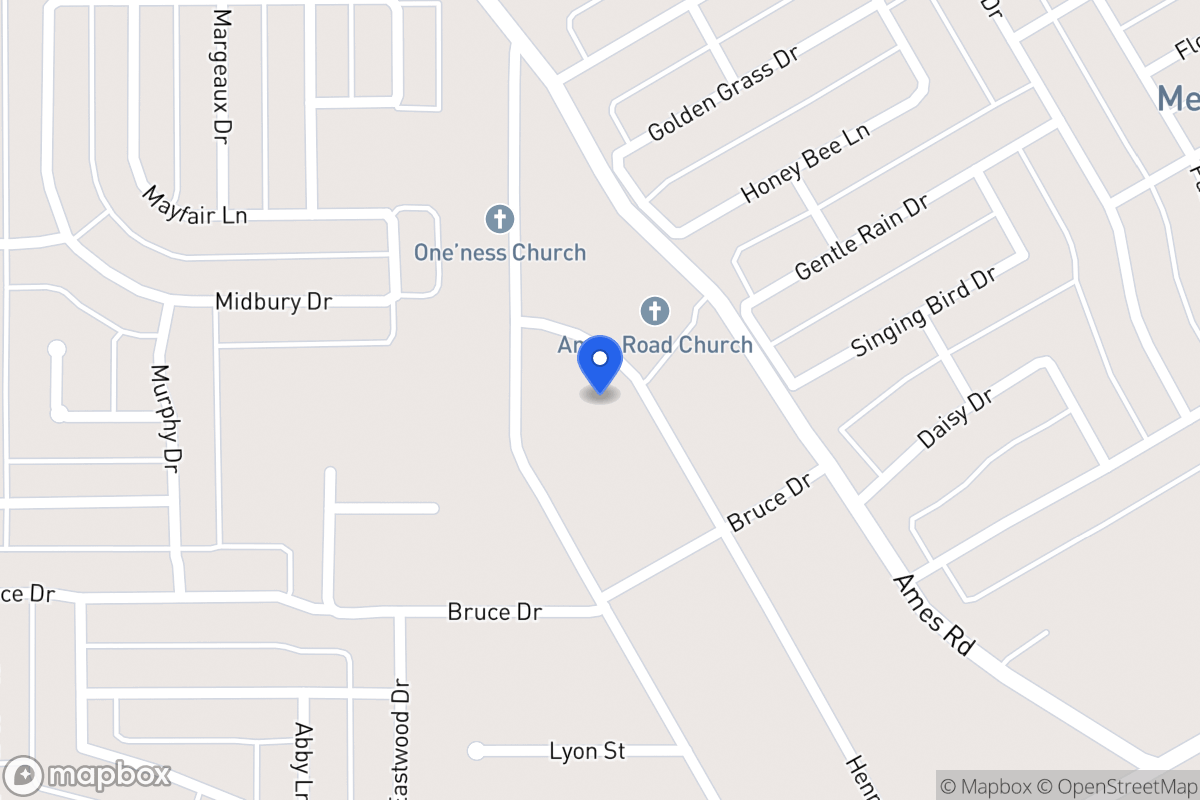 Map of 3035 Henry Rd