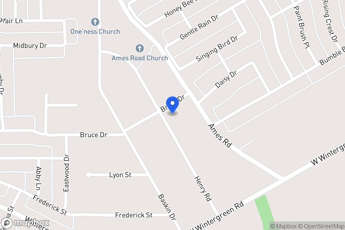Map of 2936 Henry Rd