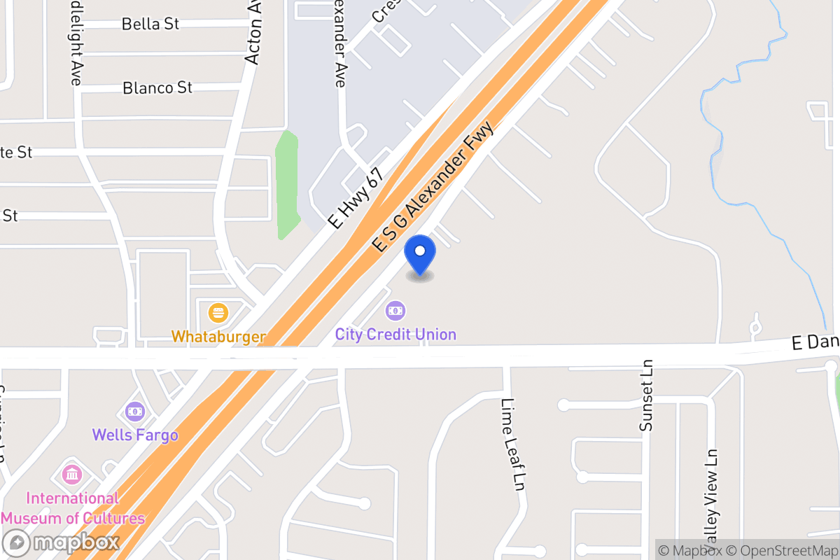 Map of 514 E Us Hwy 67