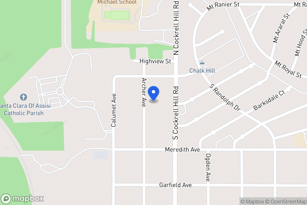 Map of 210 Archer Ave