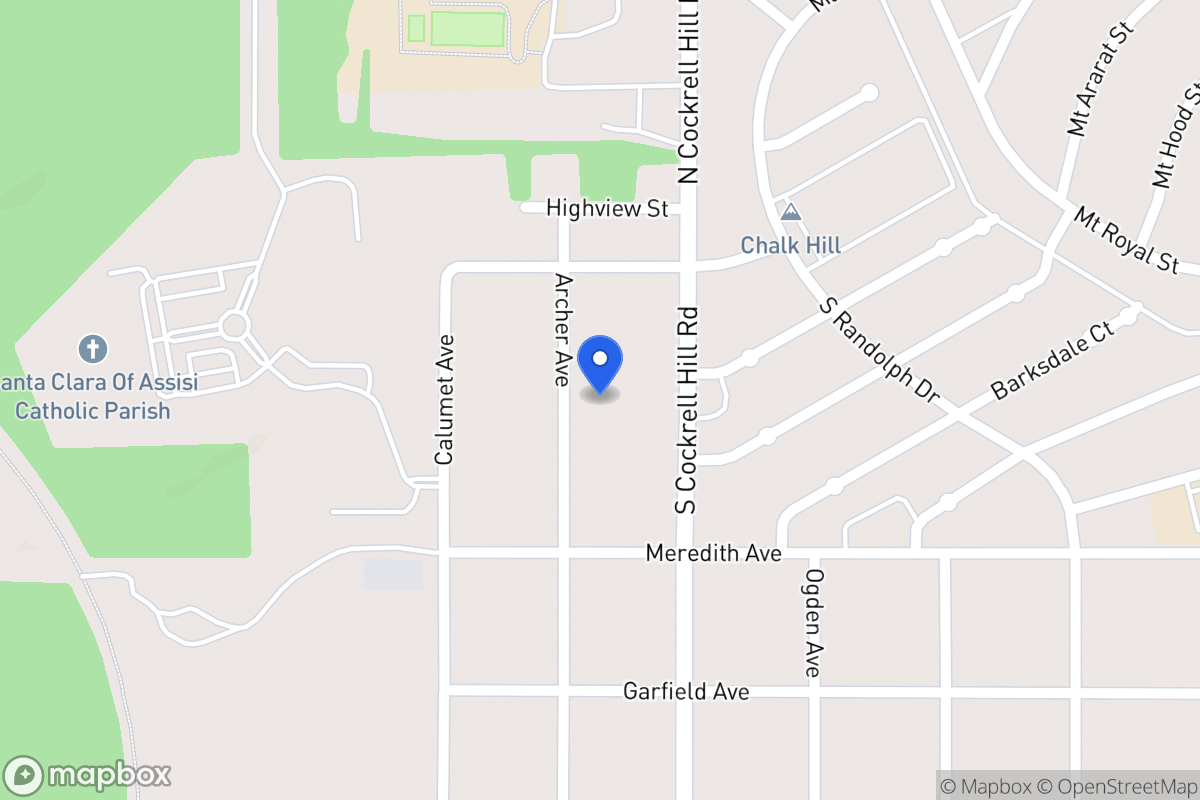 Map of 216 Archer Ave