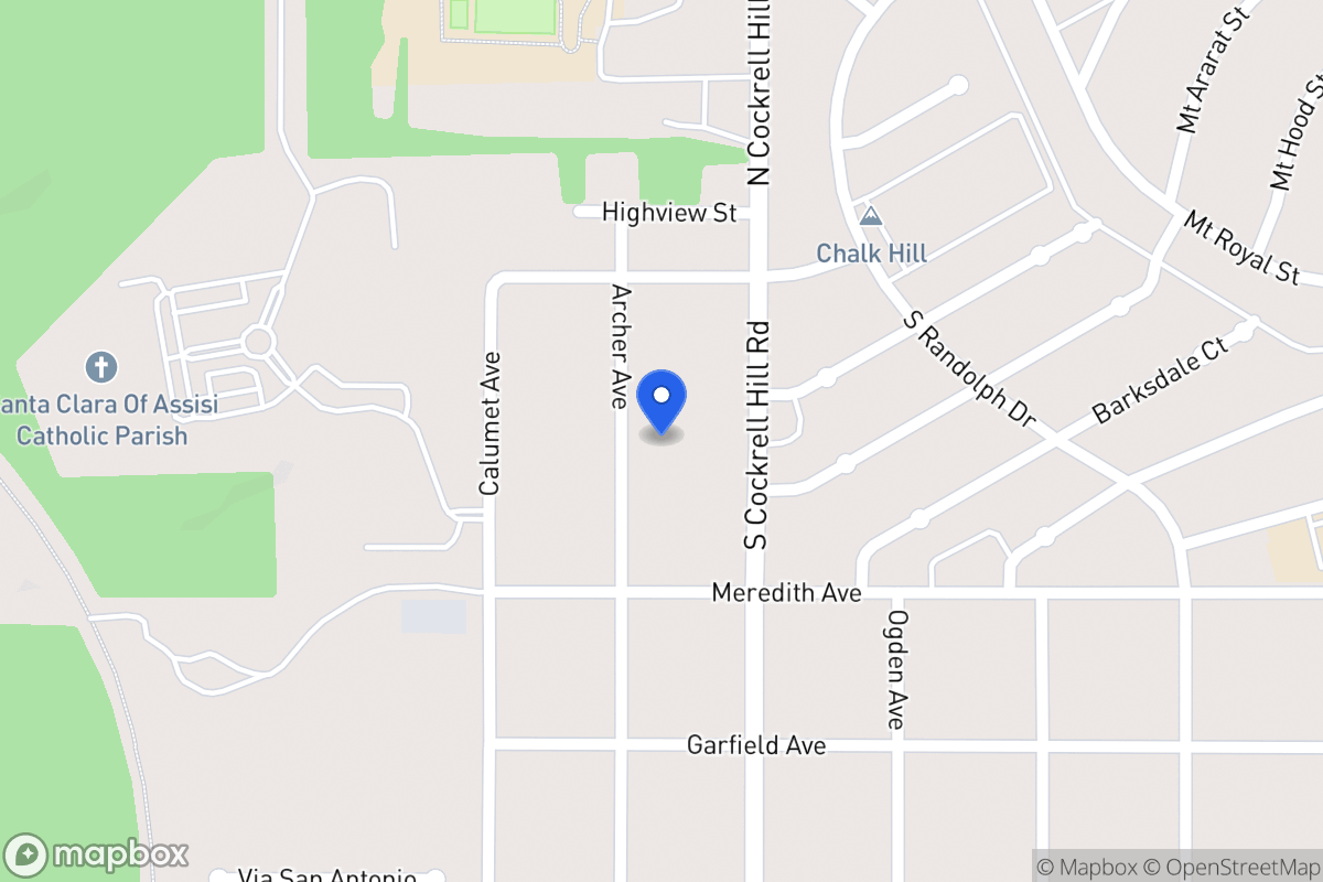 Map of 220 Archer Ave