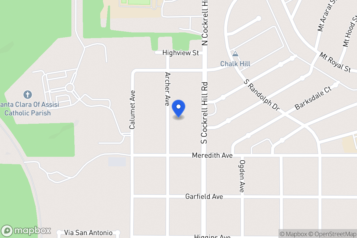 Map of 222 Archer Ave