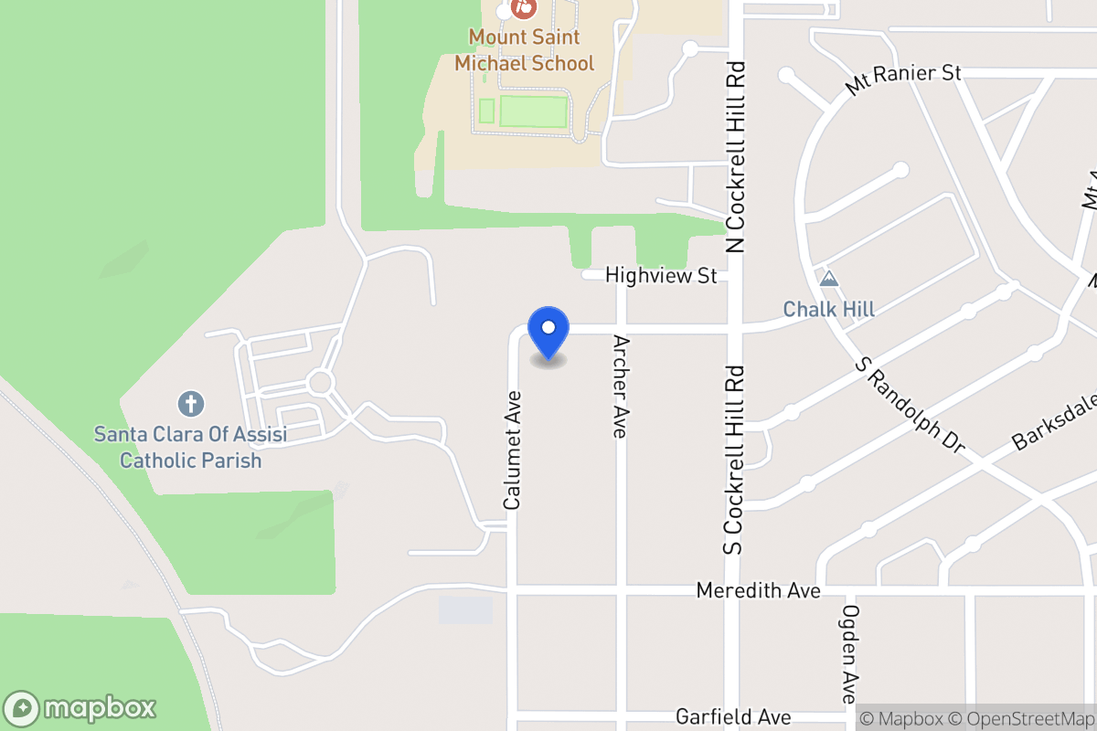 Map of 208 Calumet Ave