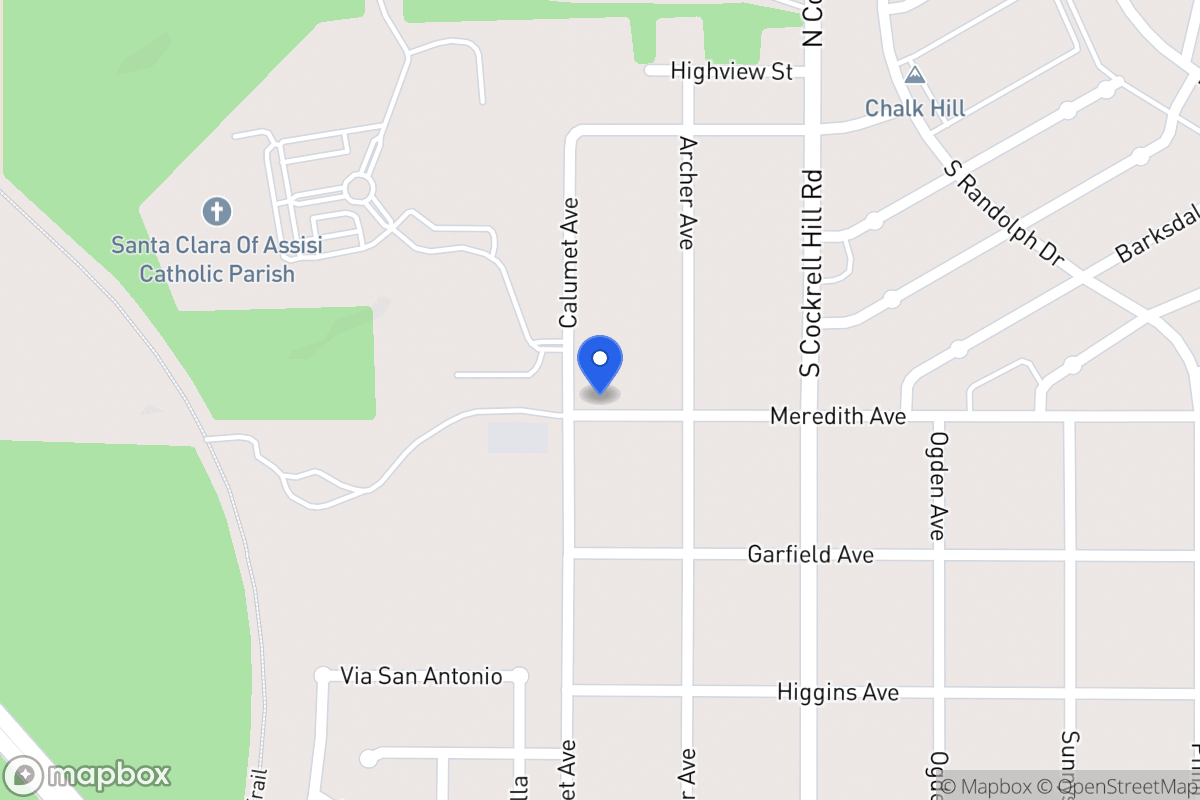 Map of 4521 Meredith St