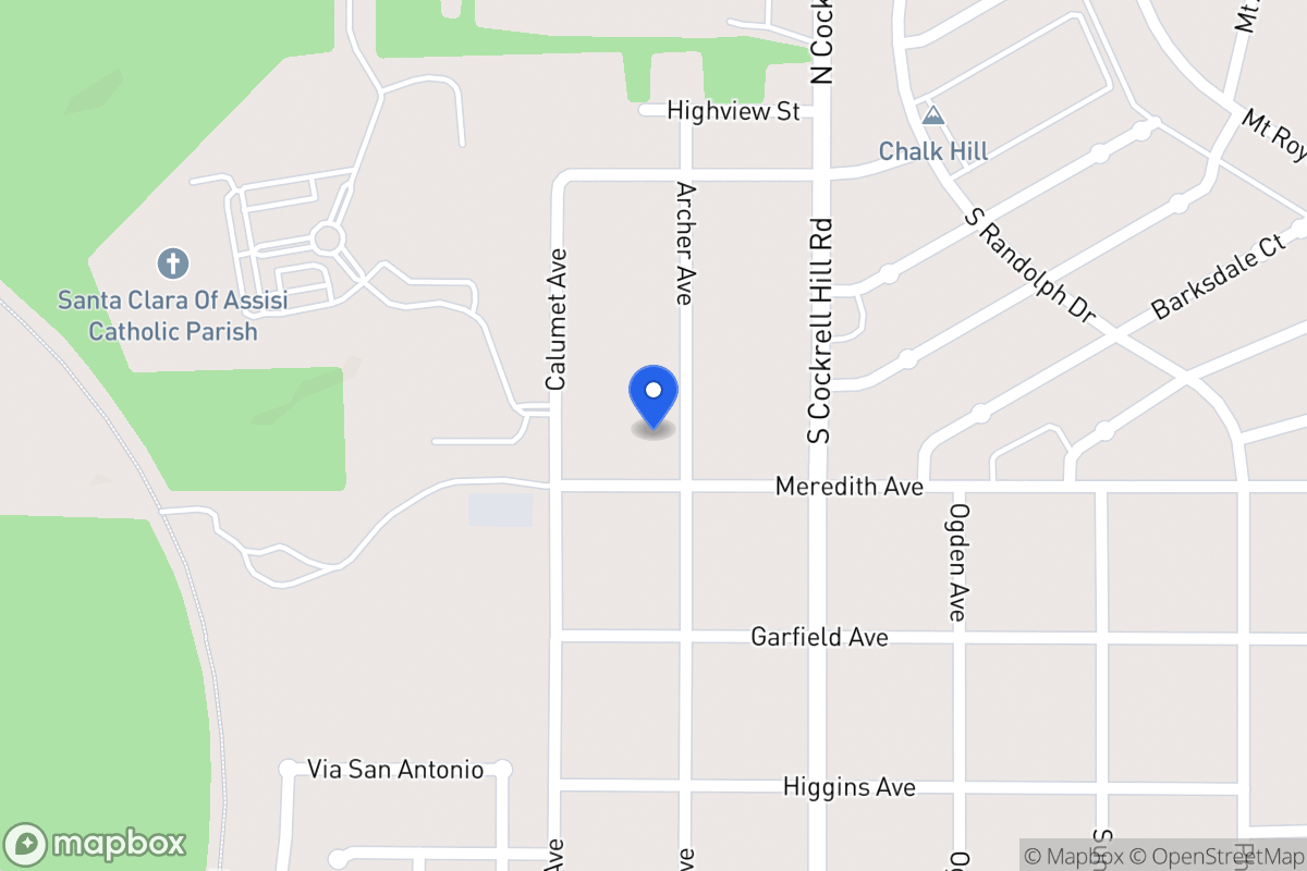 Map of 319 Archer Ave