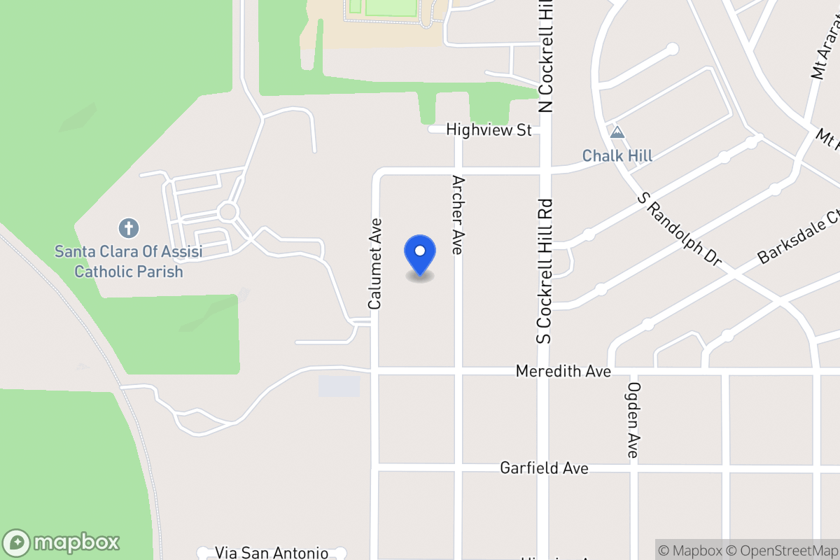Map of 223 Archer Ave