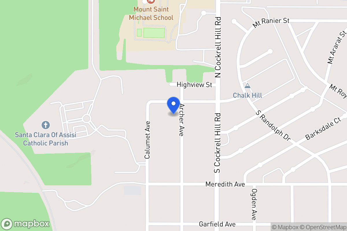 Map of 123 Archer Ave