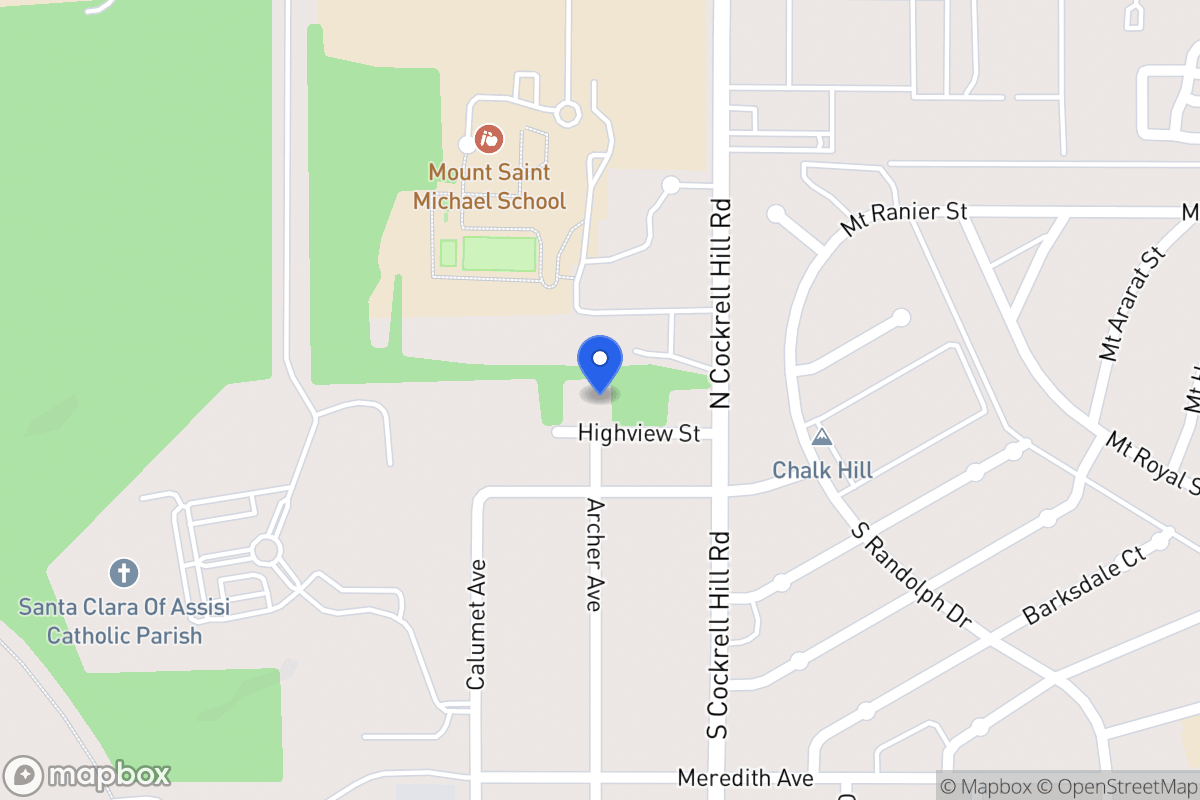 Map of 4431 Highview St