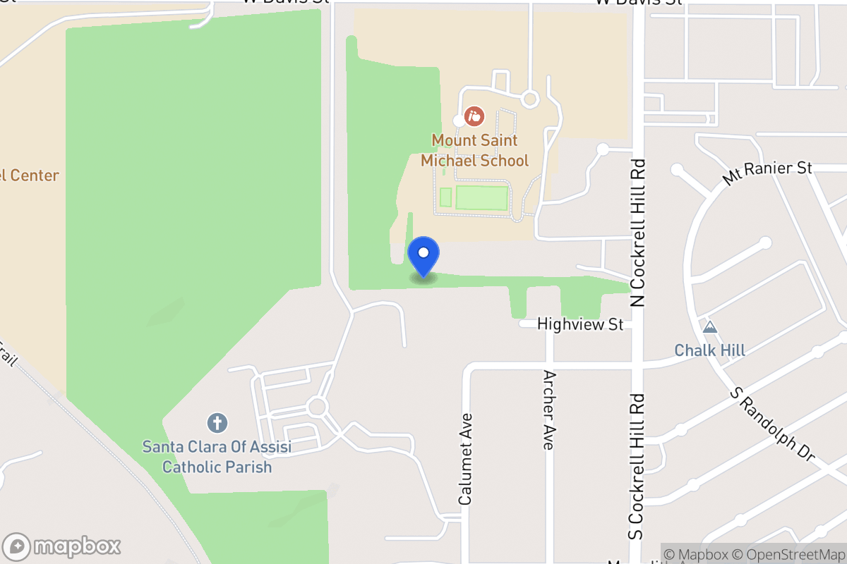 Map of 4501 Highview St