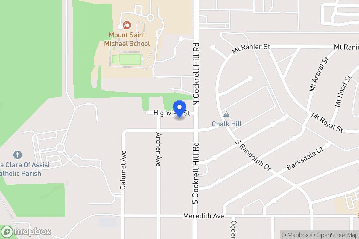 Map of 4412 Highview St