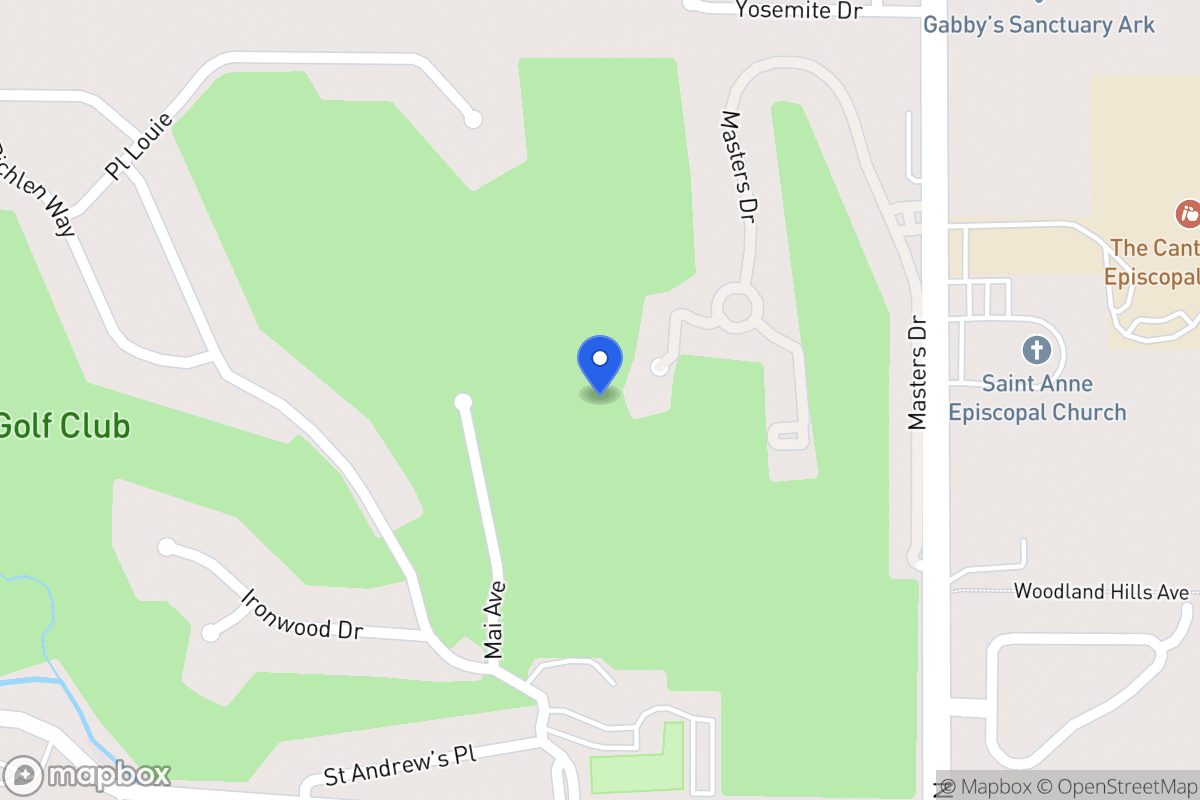 Map of 805 Wintergreen Ct
