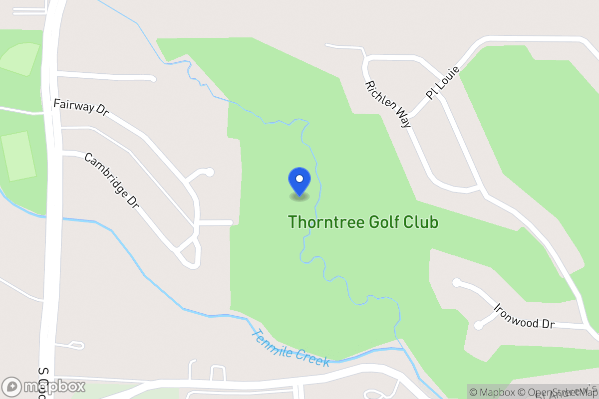Map of 1027 E Wintergreen Rd