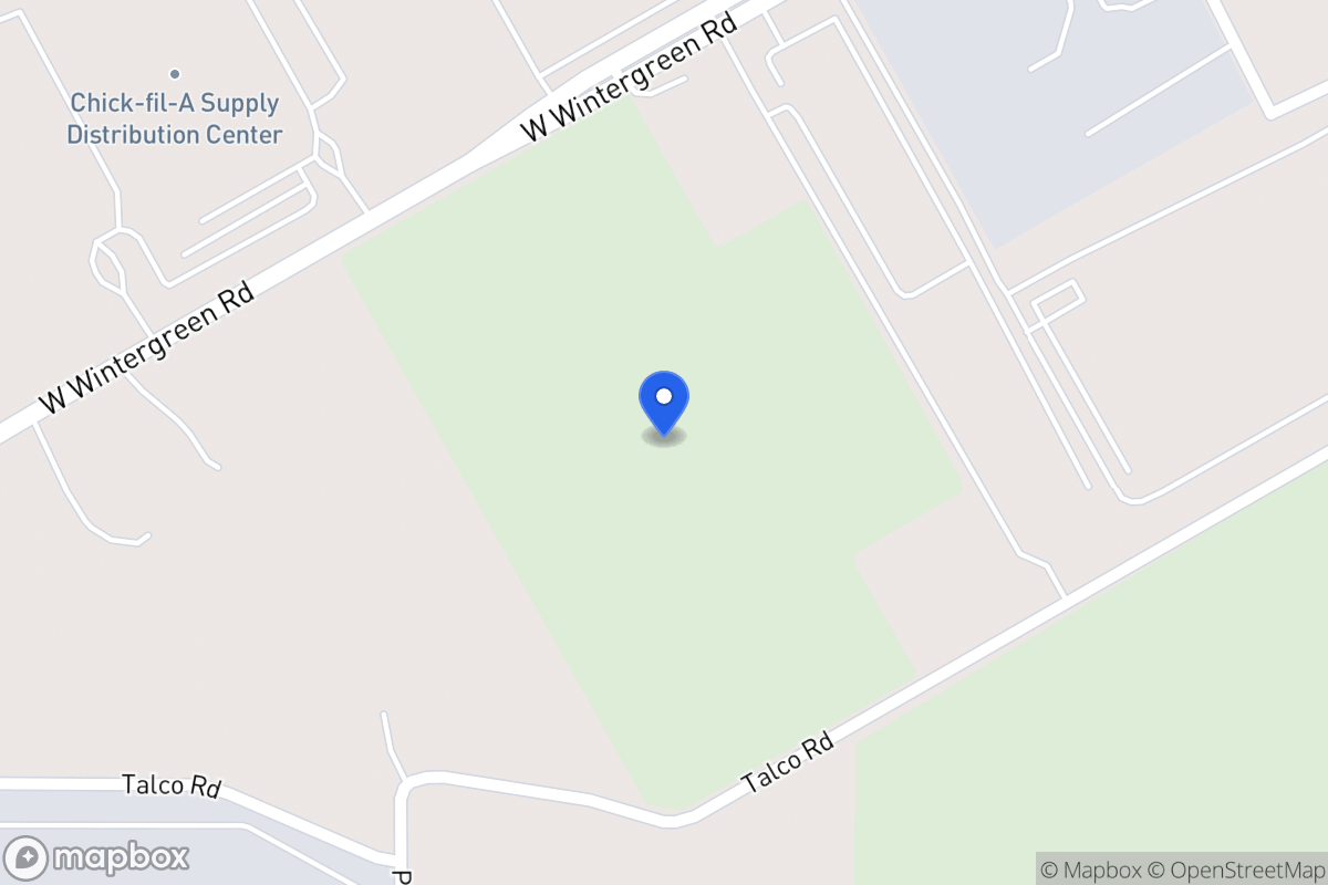 Map of 1359 W Wintergreen Rd