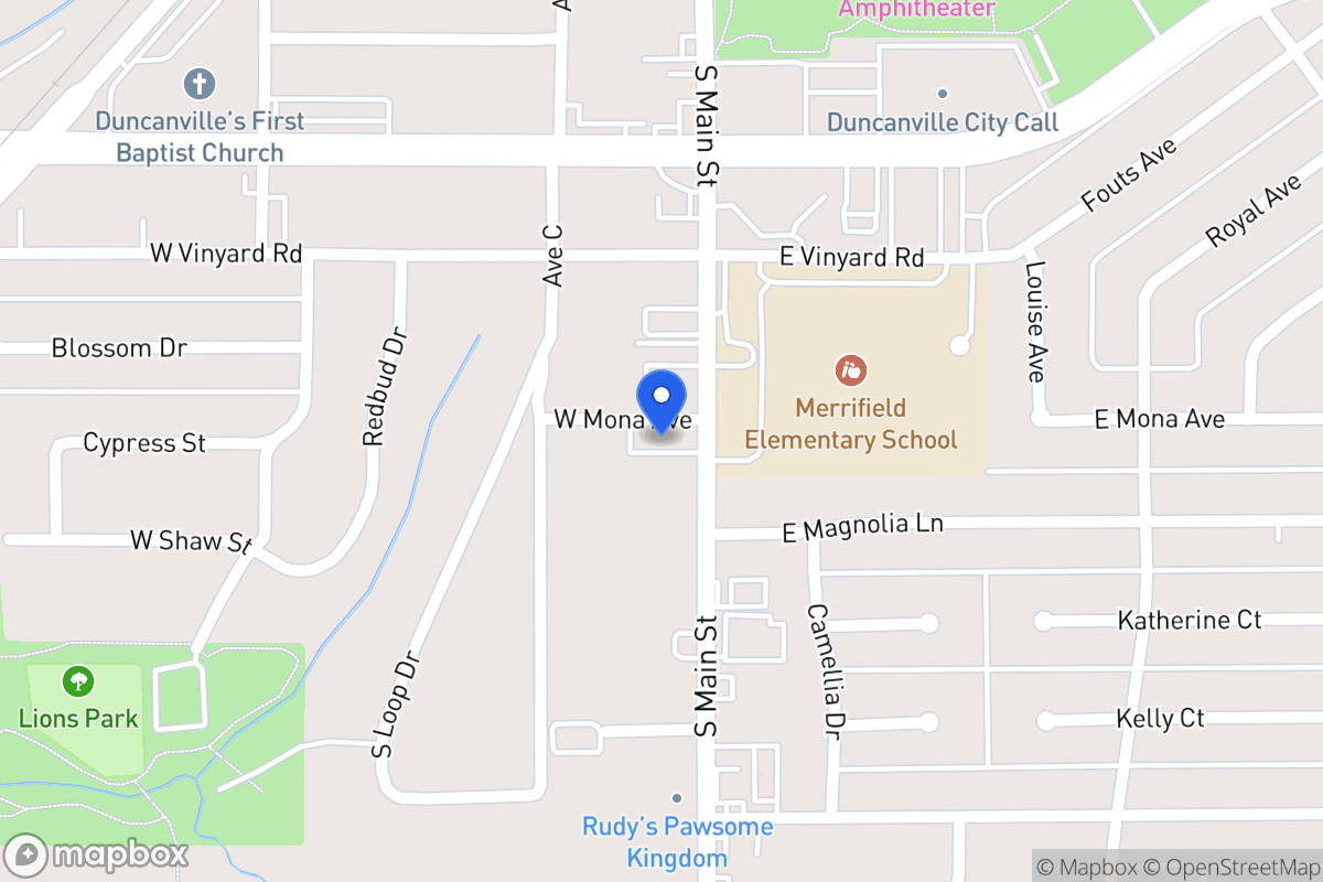 Map of 903 S Main St