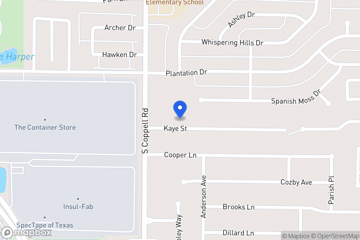 Map of 420 Kaye St