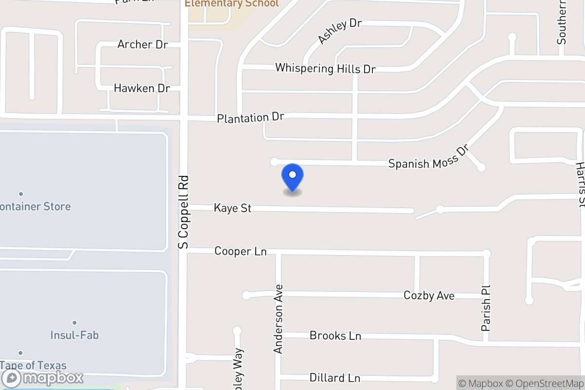 Map of 400 Kaye St