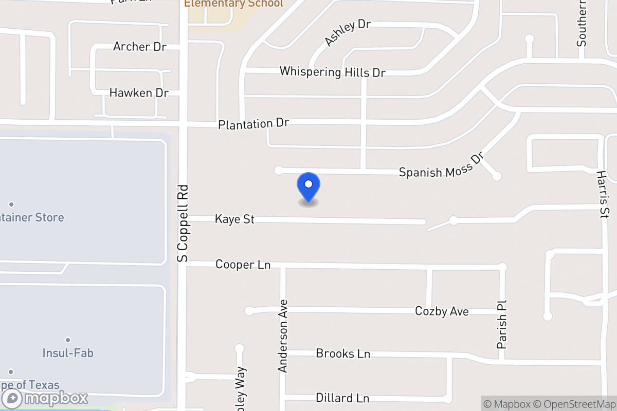 Map of 340 Kaye St