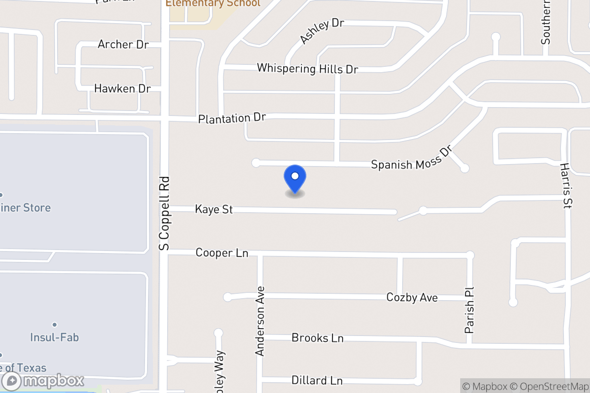 Map of 336 Kaye St