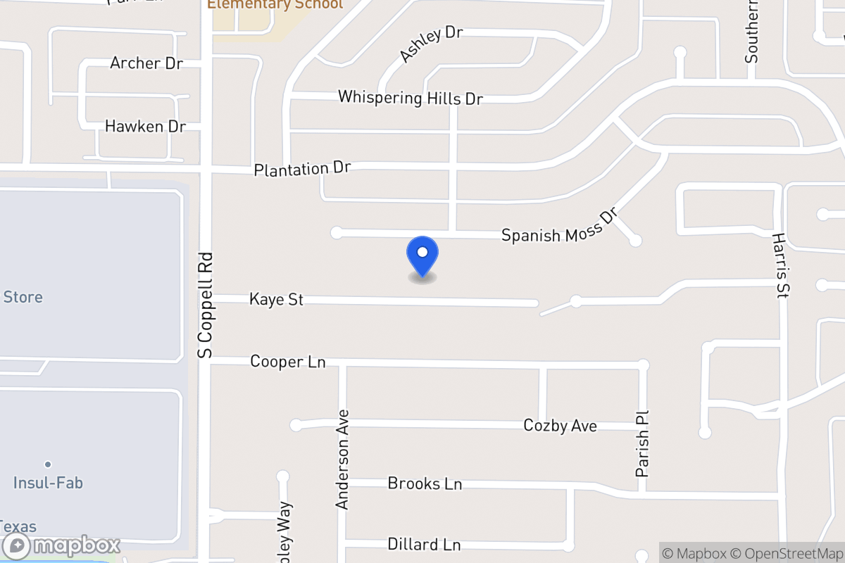 Map of 328 Kaye St