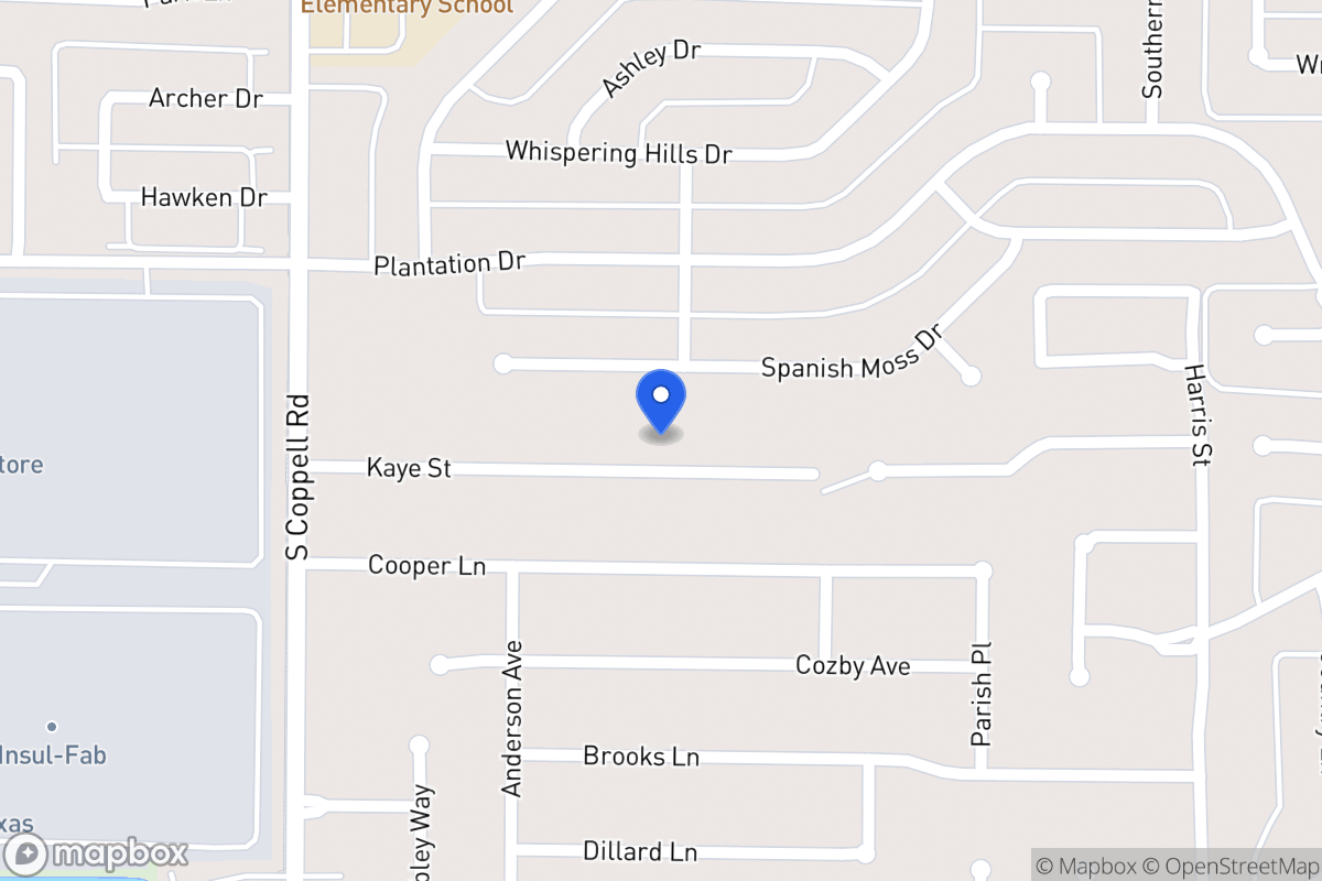 Map of 324 Kaye St