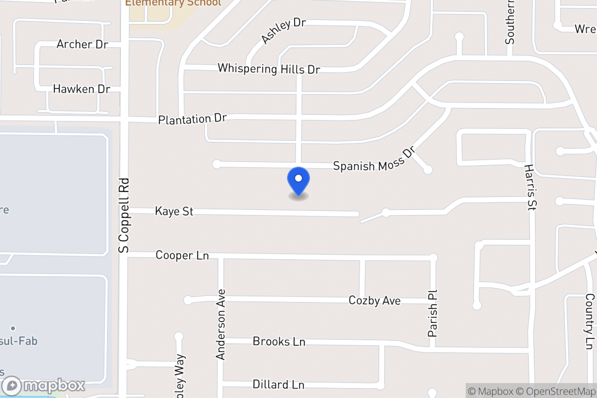 Map of 320 Kaye St