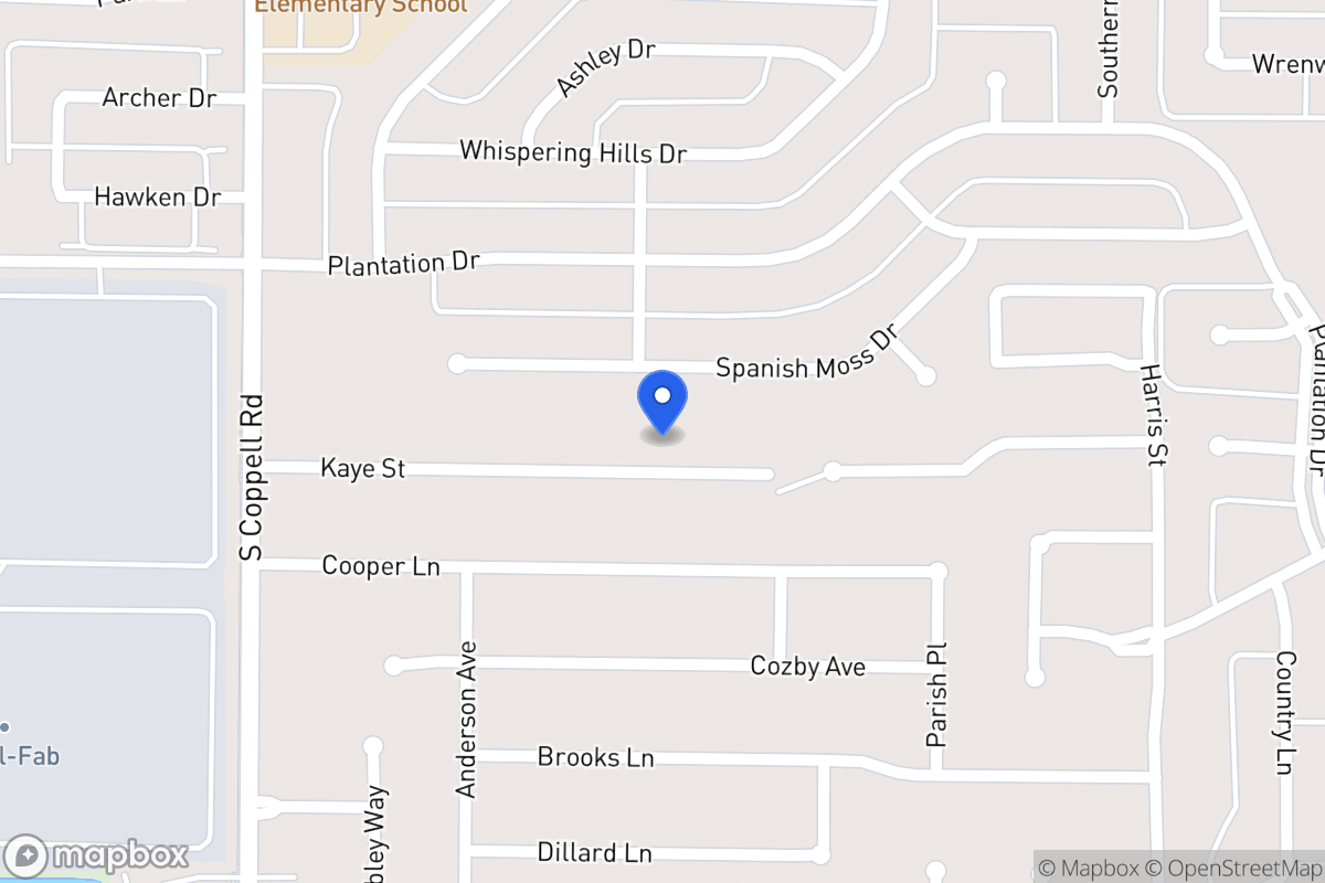 Map of 316 Kaye St