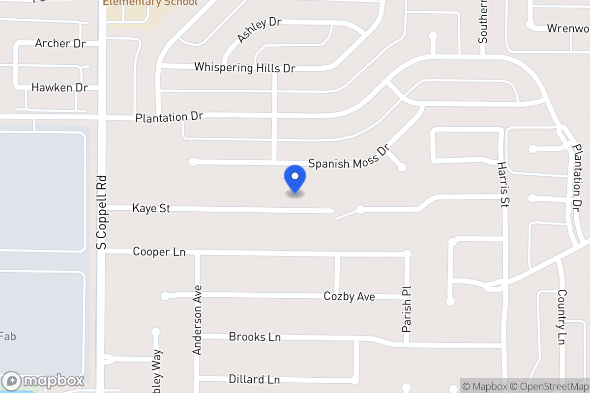 Map of 312 Kaye St