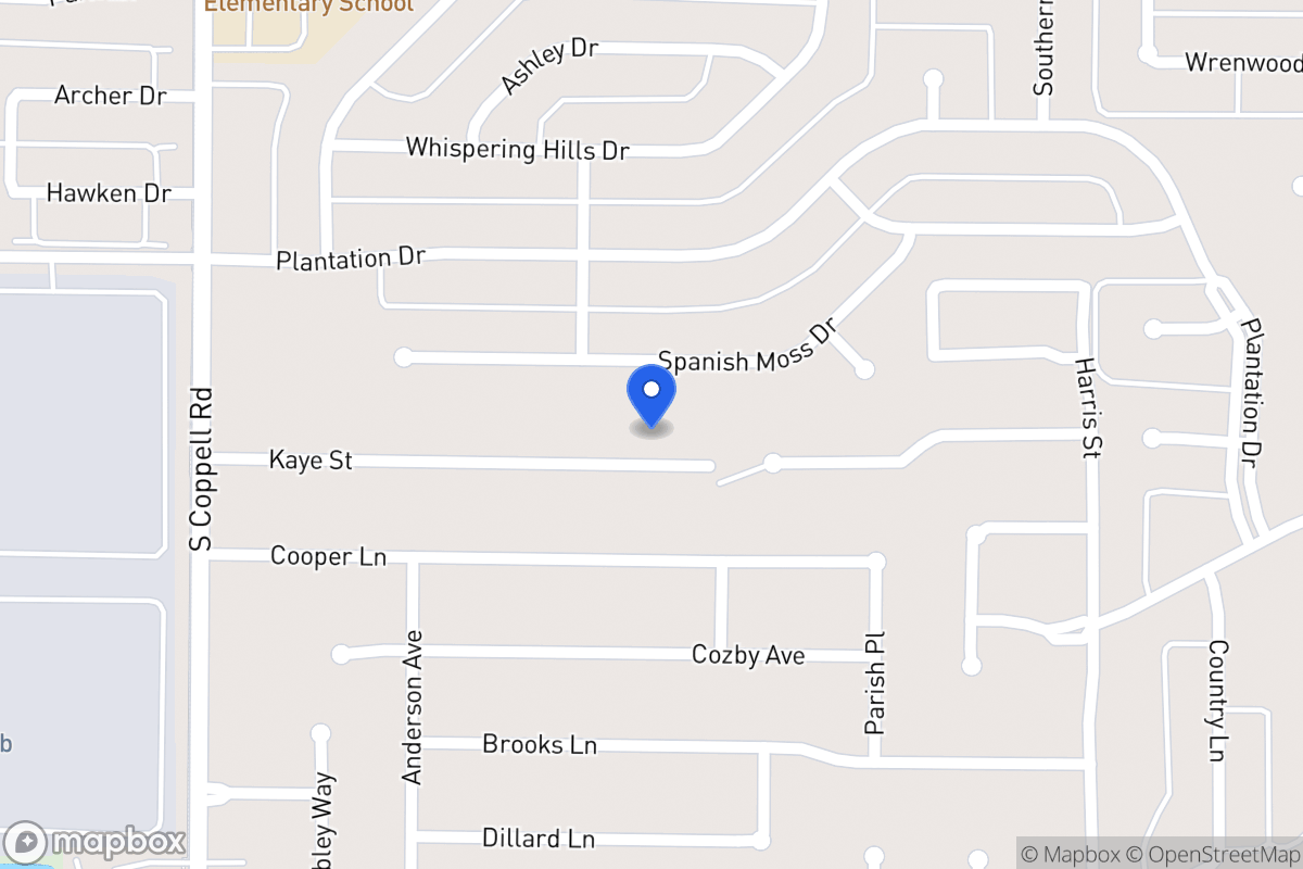 Map of 308 Kaye St