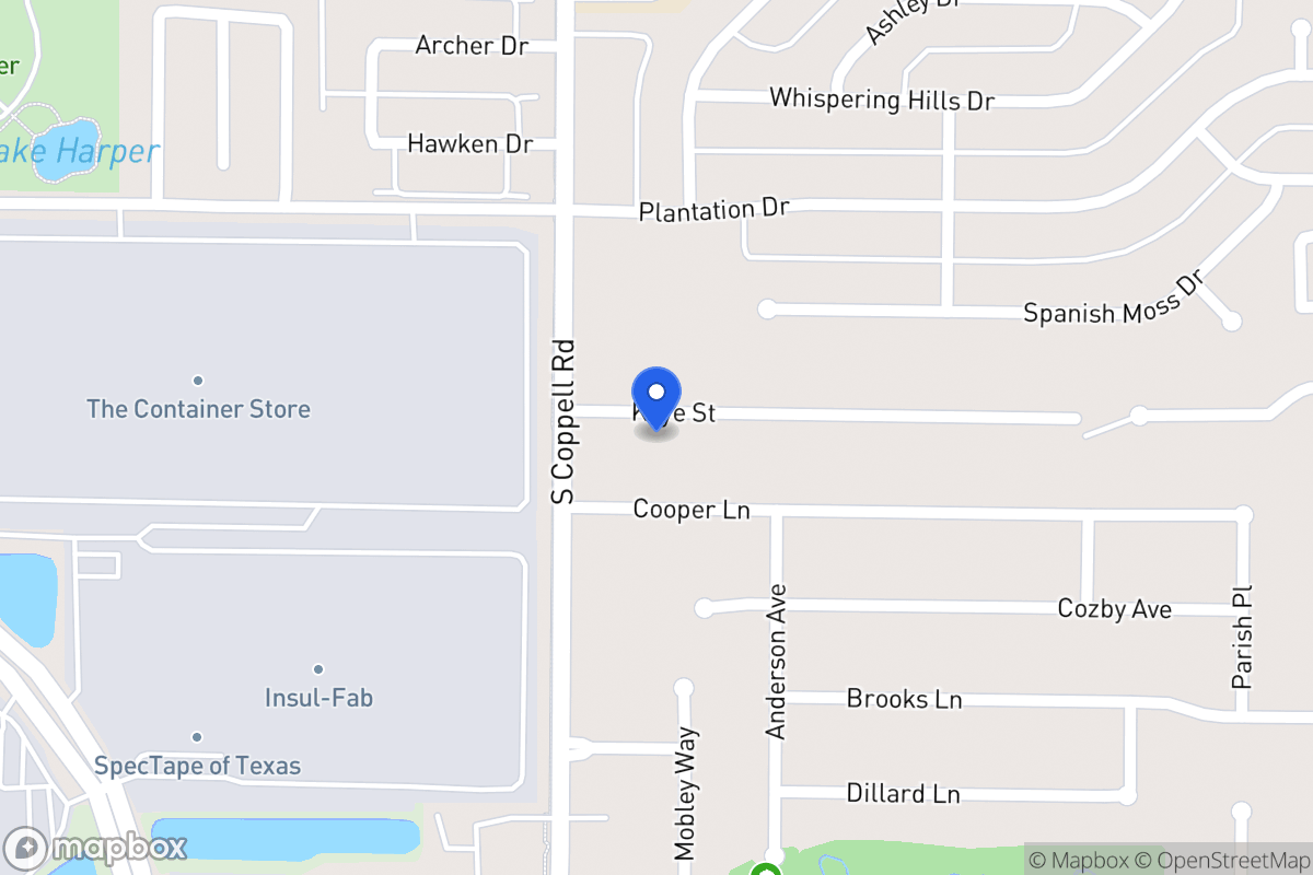 Map of 421 Kaye St
