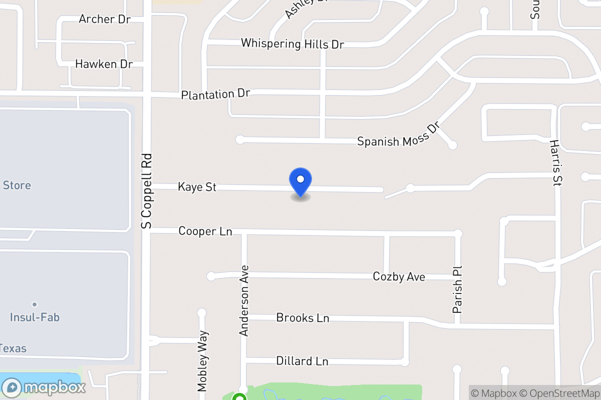 Map of 329 Kaye St