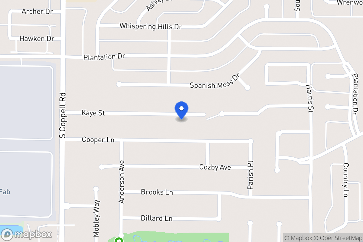 Map of 313 Kaye St