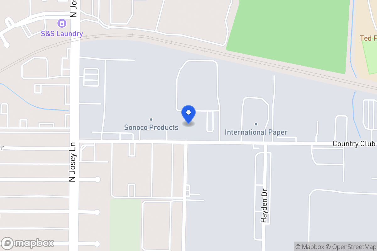 Map of 2005 Country Club Dr
