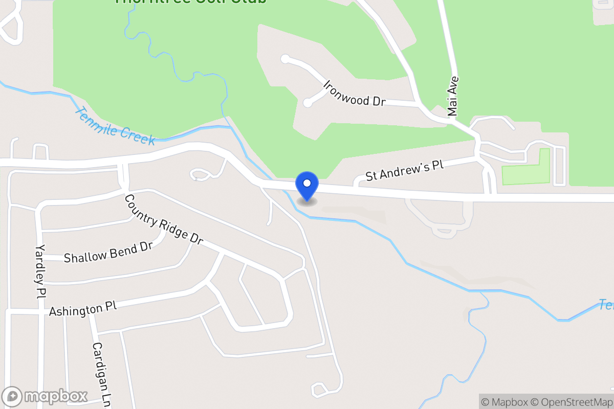Map of 900 W Wintergreen Rd