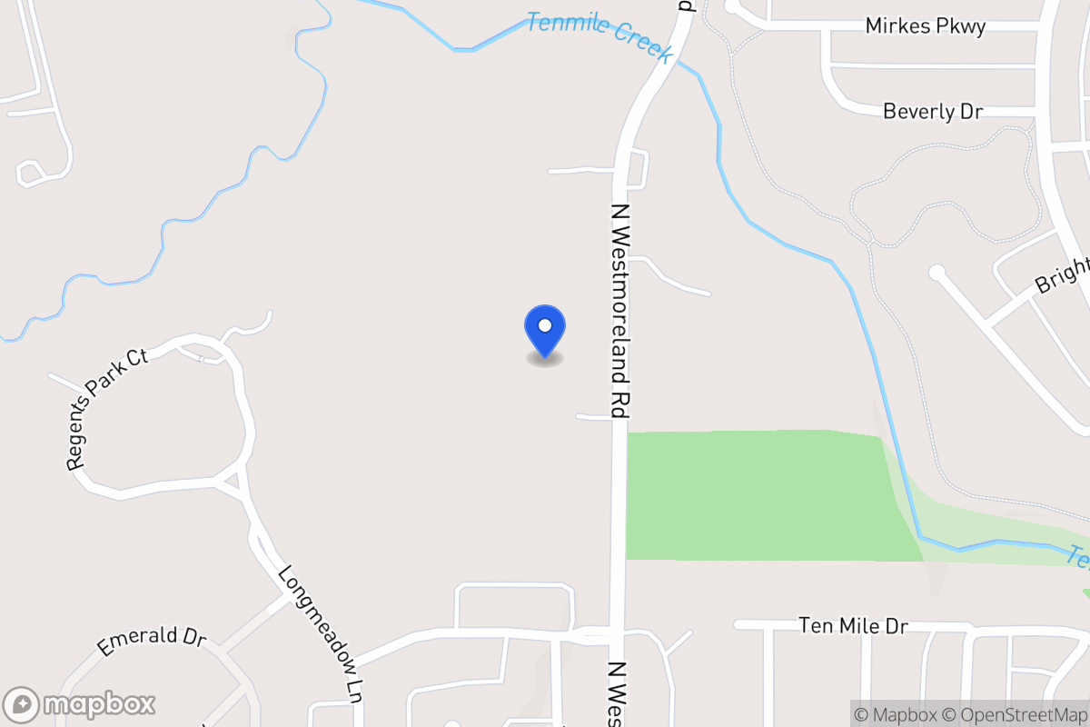 Map of 1223 Westmoreland Rd