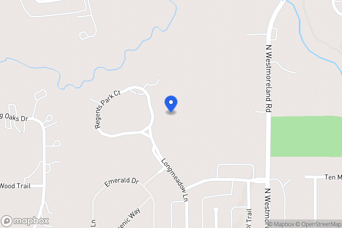 Map of 1105 Westmoreland Rd