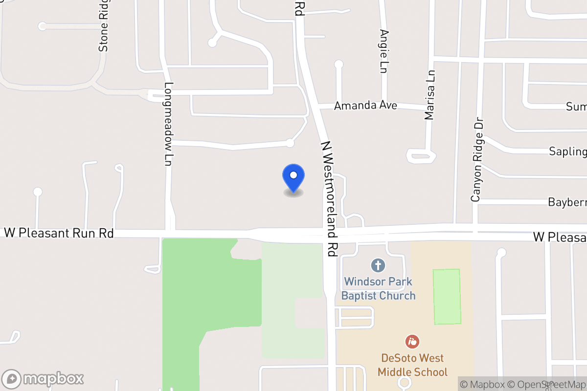 Map of 601 Westmoreland Rd