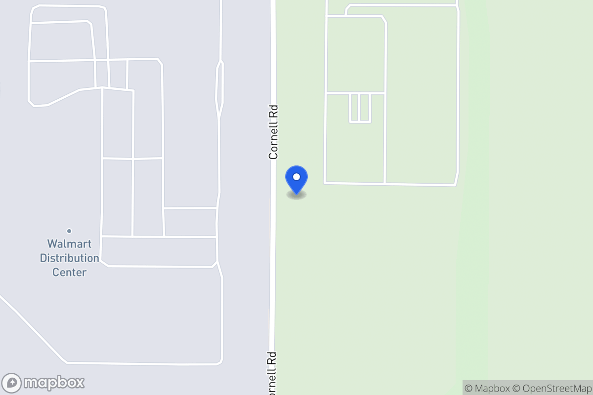 Map of 1100 E Pleasant Run Rd