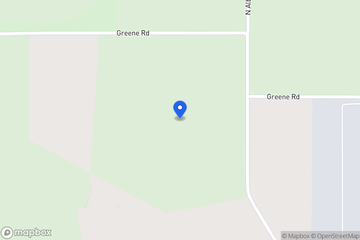 Map of 1240 Greene Rd