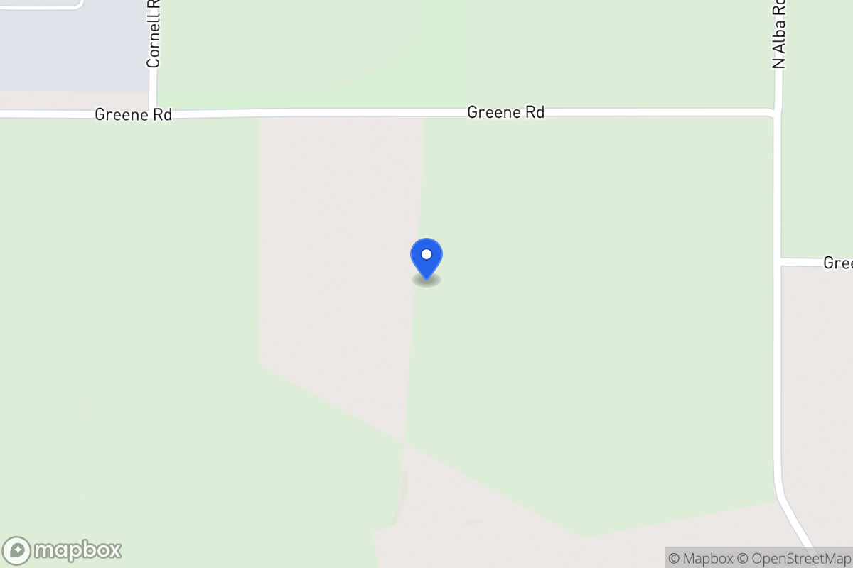 Map of 1250 Greene Rd