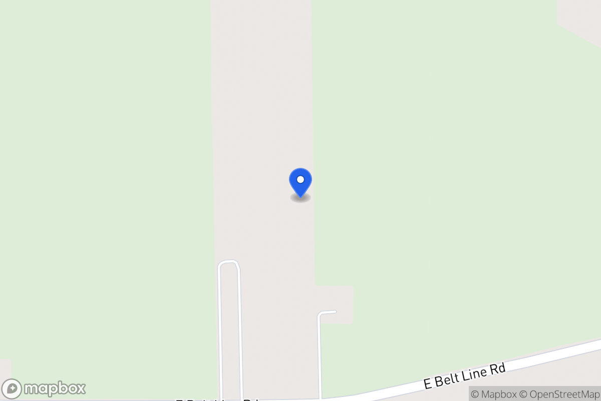 Map of 907 E Beltline Rd