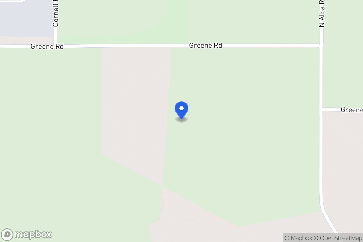 Map of 1260 Greene Rd