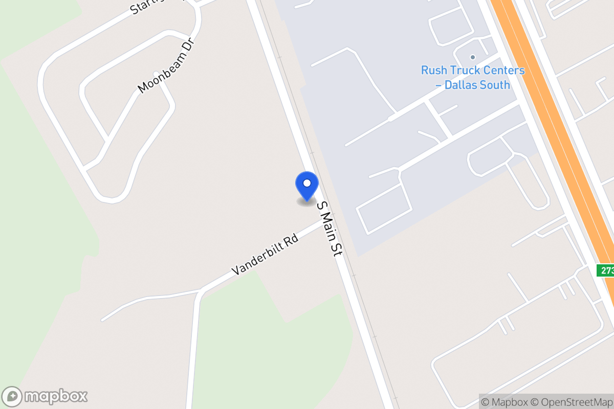 Map of 1707 S Main St