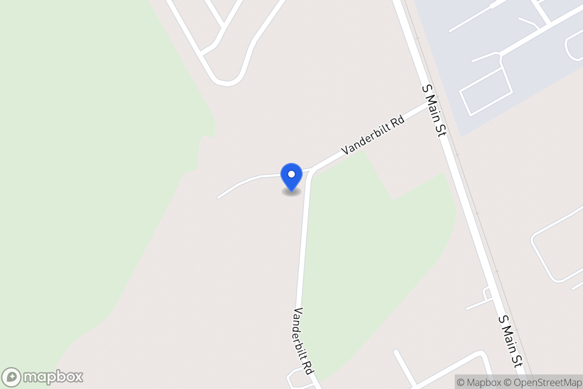 Map of 1517 Vanderbilt Rd