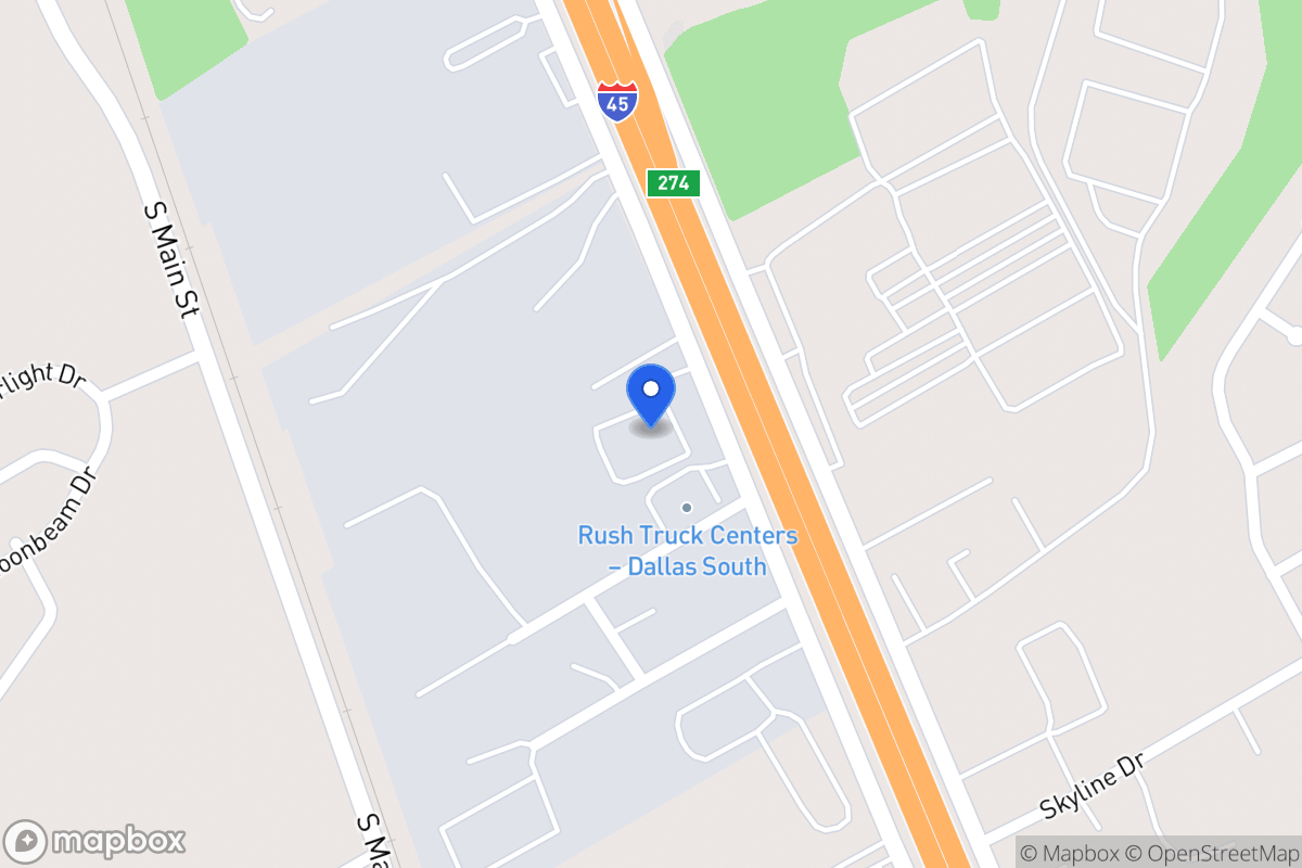 Map of 907 S Ih 45